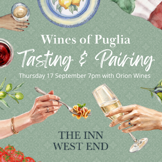 Wines of Puglia - Tasting & Pairing Event image